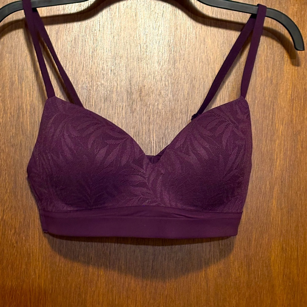 NWOT Soma Enbliss Wireless Support Lace Bra 36B